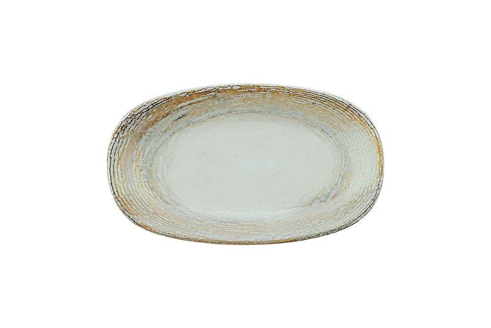 Oval Dish - 240Mm, Patera from Bonna. Patterned, made out of Ceramic and sold in boxes of 12. Hospitality quality at wholesale price with The Flying Fork!