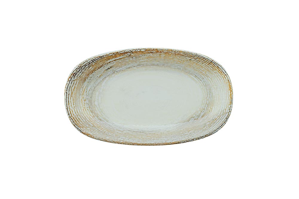 Oval Dish - 290Mm, Patera from Bonna. Patterned, made out of Ceramic and sold in boxes of 6. Hospitality quality at wholesale price with The Flying Fork!