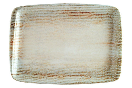 Rectangular Platter - 230Mm, Patera from Bonna. Patterned, made out of Ceramic and sold in boxes of 12. Hospitality quality at wholesale price with The Flying Fork!