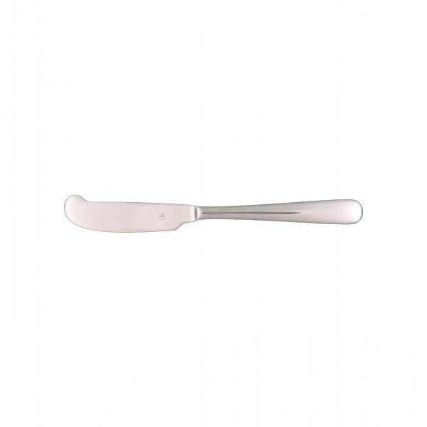 Butter Knife, Solid - Florence from tablekraft. made out of Stainless Steel and sold in boxes of 12. Hospitality quality at wholesale price with The Flying Fork!