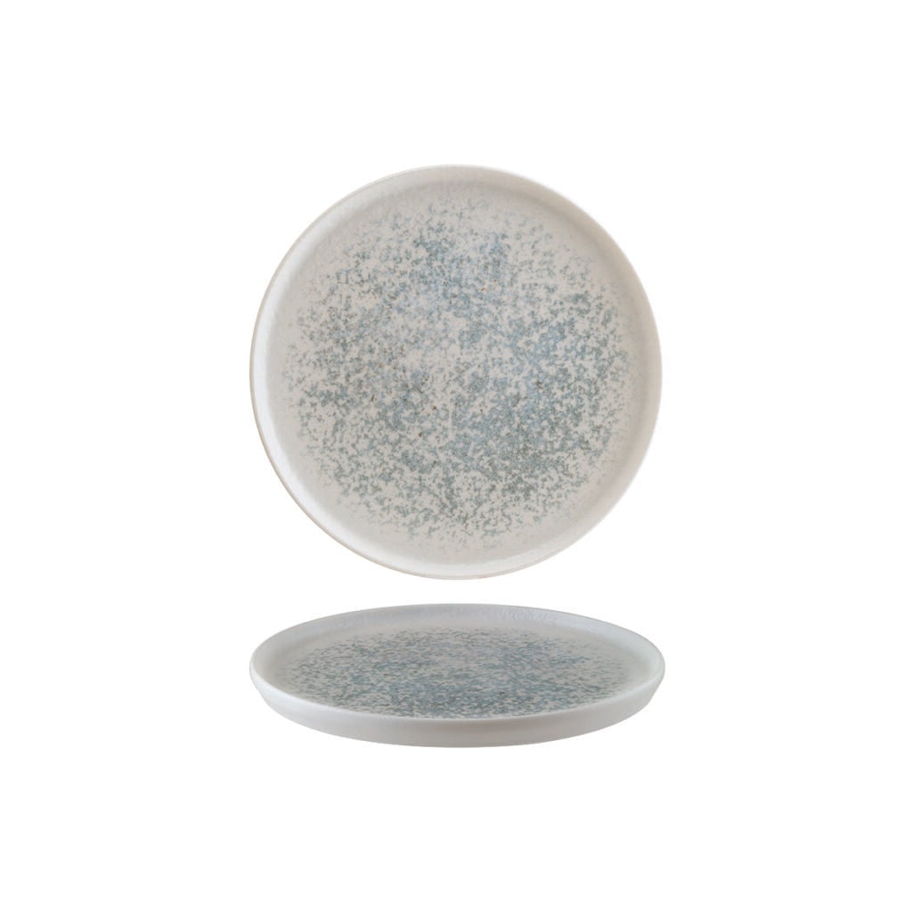 Round Plate - Ocean Blue, 220x17mm from Bonna. Patterned, made out of Ceramic and sold in boxes of 6. Hospitality quality at wholesale price with The Flying Fork!