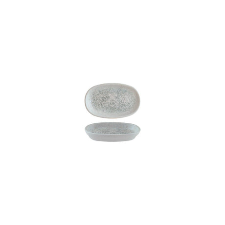 Oval Dish - Ocean Blue, 100x22mm from Bonna. Patterned, made out of Ceramic and sold in boxes of 12. Hospitality quality at wholesale price with The Flying Fork!