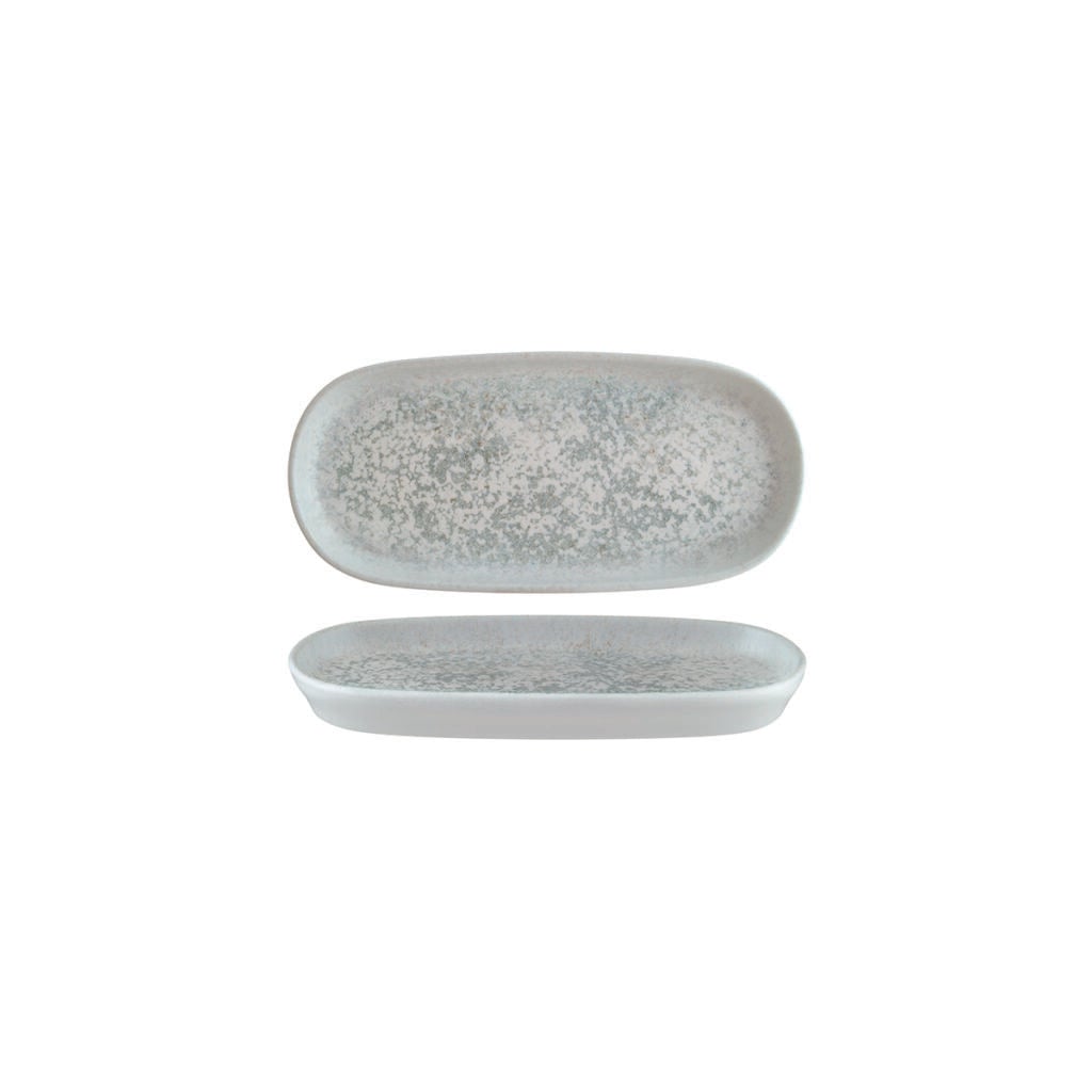 Oval Dish -Ocean Blue, 210x100x20mm from Bonna. Patterned, made out of Ceramic and sold in boxes of 12. Hospitality quality at wholesale price with The Flying Fork!