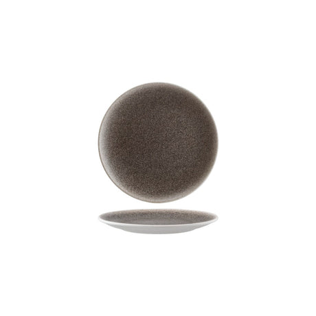 Round Plate -Wood, 210mm from Bonna. Patterned, made out of Ceramic and sold in boxes of 12. Hospitality quality at wholesale price with The Flying Fork!