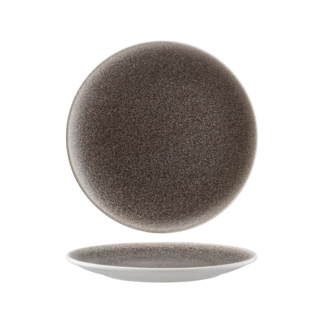 Round Plate - Wood, 270mm from Bonna. Patterned, made out of Ceramic and sold in boxes of 12. Hospitality quality at wholesale price with The Flying Fork!