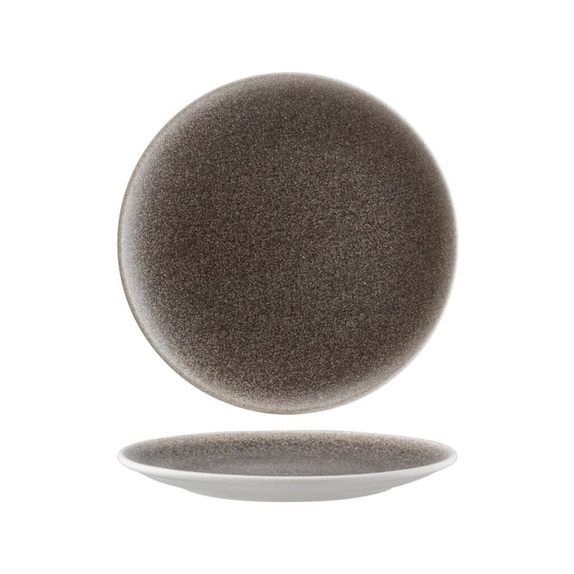 Round Plate - Wood, 270mm from Bonna. Patterned, made out of Ceramic and sold in boxes of 12. Hospitality quality at wholesale price with The Flying Fork!