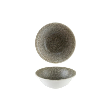 Round Deep Bowl - Wood, 160mm from Bonna. Patterned, made out of Ceramic and sold in boxes of 12. Hospitality quality at wholesale price with The Flying Fork!
