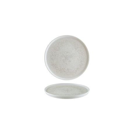 Round Plate - White, 160x17mm from Bonna. Patterned, made out of Ceramic and sold in boxes of 12. Hospitality quality at wholesale price with The Flying Fork!