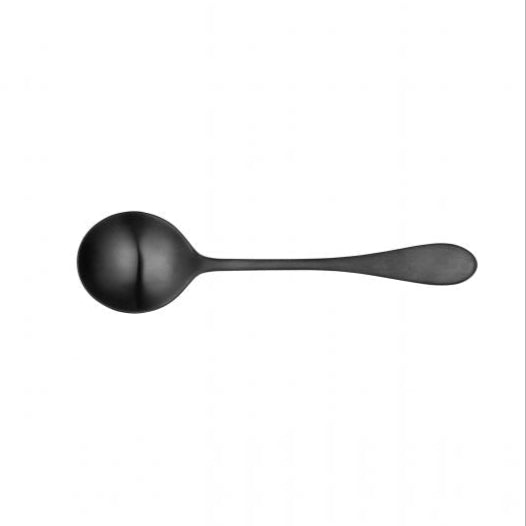 Soup Spoon - Soho Ink from tablekraft. made out of Stainless Steel and sold in boxes of 12. Hospitality quality at wholesale price with The Flying Fork!
