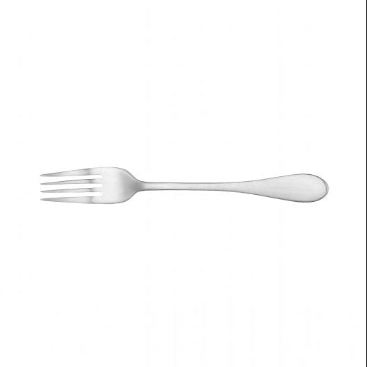 Dessert Fork - Soho Matte from tablekraft. Matt Finish, made out of Stainless Steel and sold in boxes of 12. Hospitality quality at wholesale price with The Flying Fork!