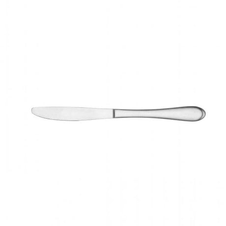 Dessert Knife- Soho Matte from tablekraft. Matt Finish, made out of Stainless Steel and sold in boxes of 12. Hospitality quality at wholesale price with The Flying Fork!