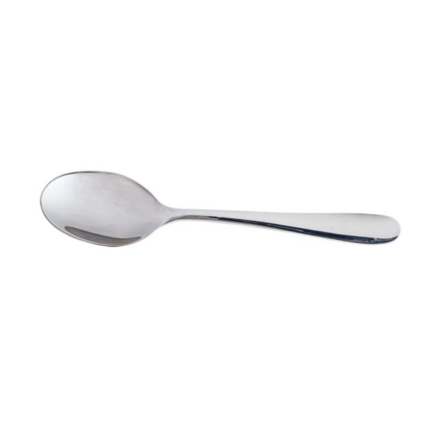 Coffee Spoon - Cortina from Trenton. made out of Stainless Steel and sold in boxes of 12. Hospitality quality at wholesale price with The Flying Fork! 