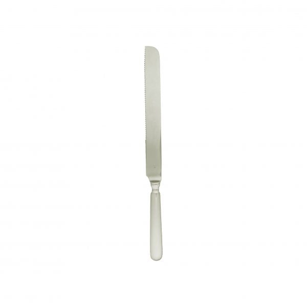 Cake Knife, Hollow, Bogart from tablekraft. made out of Stainless Steel and sold in boxes of 1. Hospitality quality at wholesale price with The Flying Fork!