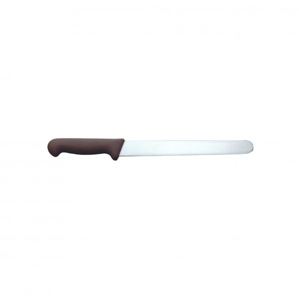 Roast Slicer - 250mm, Brown from Ivo. made out of Stainless Steel and sold in boxes of 1. Hospitality quality at wholesale price with The Flying Fork!