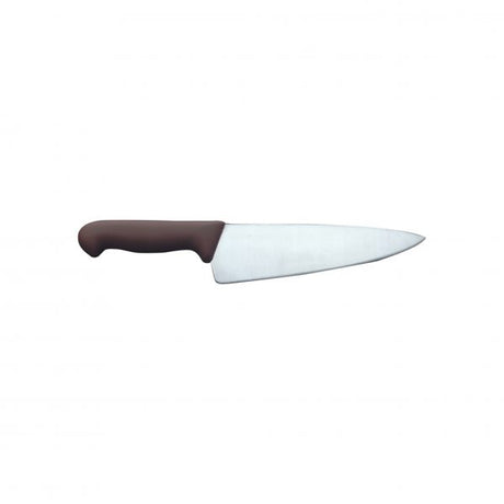 Chefs Knife - 200mm, Brown from Ivo. made out of Stainless Steel and sold in boxes of 1. Hospitality quality at wholesale price with The Flying Fork!