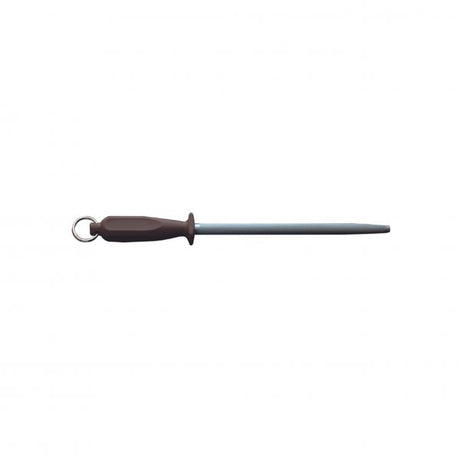 Sharpening Steel - 250mm, Brown from Ivo. made out of Stainless Steel and sold in boxes of 1. Hospitality quality at wholesale price with The Flying Fork!