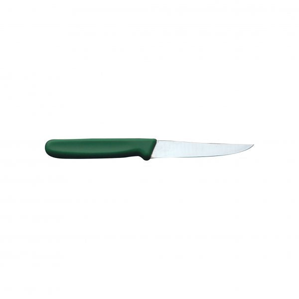 Paring Knife - 100mm, Green from Ivo. made out of Stainless Steel and sold in boxes of 1. Hospitality quality at wholesale price with The Flying Fork!