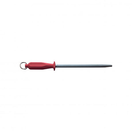 Sharpening Steel - 250mm, Red from Ivo. made out of Stainless Steel and sold in boxes of 1. Hospitality quality at wholesale price with The Flying Fork!