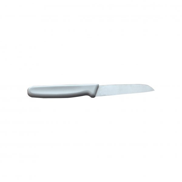 Paring Knife - 90mm, White from Ivo. made out of Stainless Steel and sold in boxes of 1. Hospitality quality at wholesale price with The Flying Fork!