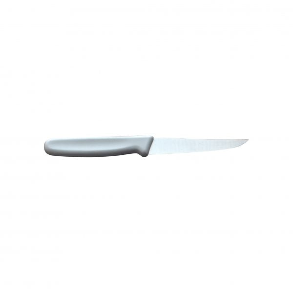 Paring Knife - 100mm, White from Ivo. made out of Stainless Steel and sold in boxes of 1. Hospitality quality at wholesale price with The Flying Fork!