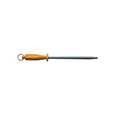 Sharpening Steel - 250mm, Yellow from Ivo. made out of Stainless Steel and sold in boxes of 1. Hospitality quality at wholesale price with The Flying Fork!