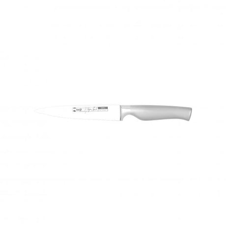Tomato Knife - 130mm, Virtu from Ivo. made out of Stainless Steel and sold in boxes of 1. Hospitality quality at wholesale price with The Flying Fork!