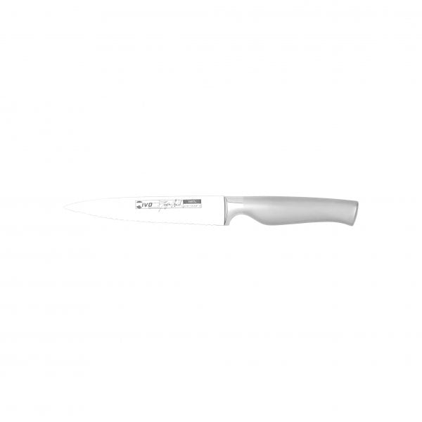 Tomato Knife - 130mm, Virtu from Ivo. made out of Stainless Steel and sold in boxes of 1. Hospitality quality at wholesale price with The Flying Fork!