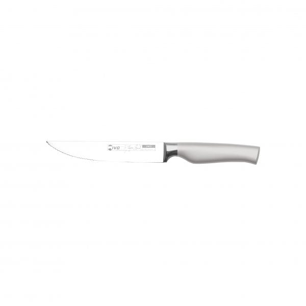 Steak Knife - 130mm, Virtu from Ivo. made out of Stainless Steel and sold in boxes of 1. Hospitality quality at wholesale price with The Flying Fork!