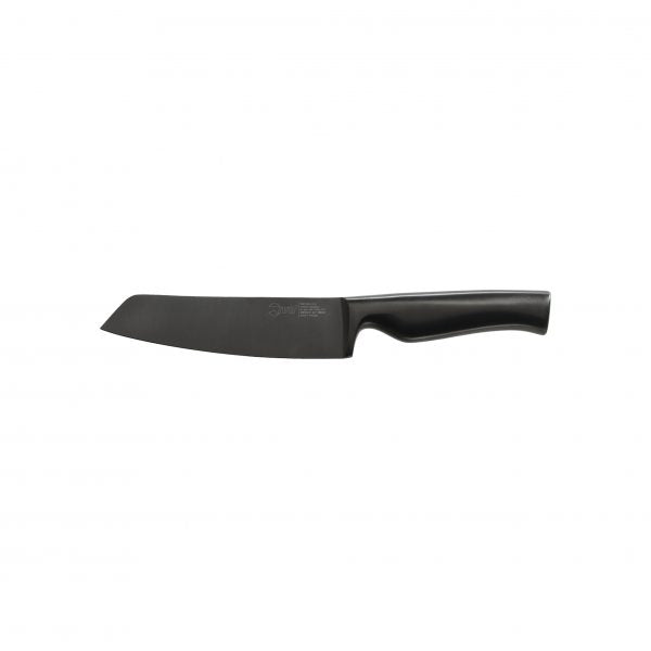 Vegetable Knife - 140mm, Black Virtu from Ivo. made out of Stainless Steel and sold in boxes of 1. Hospitality quality at wholesale price with The Flying Fork!