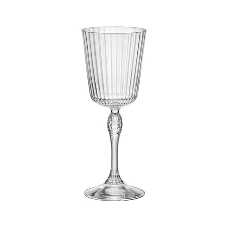 America 20's - Cocktail Glass 240Ml from Bormioli Rocco. Fine rim, made out of Glass and sold in boxes of 6. Hospitality quality at wholesale price with The Flying Fork!