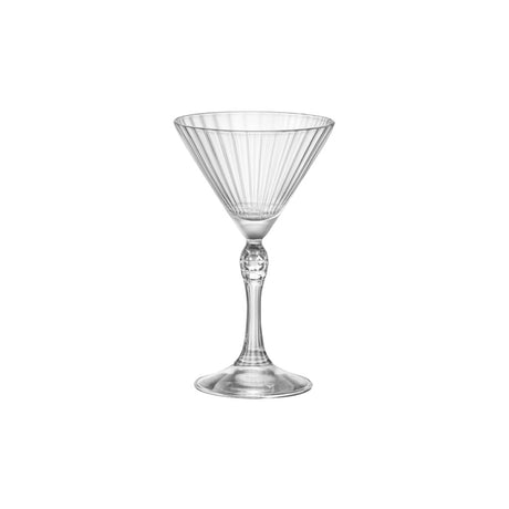America 20's - Martini Small 155Ml from Bormioli Rocco. Fine rim, made out of Glass and sold in boxes of 6. Hospitality quality at wholesale price with The Flying Fork!