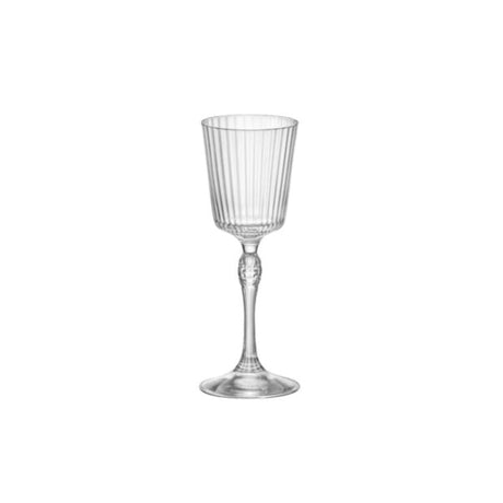 America 20's - Cordial 80Ml from Bormioli Rocco. Fine rim, made out of Glass and sold in boxes of 6. Hospitality quality at wholesale price with The Flying Fork!
