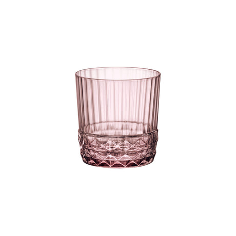 America 20's - Dof 370Ml Lilac Rose from Bormioli Rocco. Fine rim, made out of Glass and sold in boxes of 6. Hospitality quality at wholesale price with The Flying Fork!