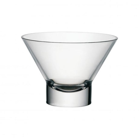Dessert Bowl - 375ml, Ypsilon from Bormioli Rocco. made out of Glass and sold in boxes of 12. Hospitality quality at wholesale price with The Flying Fork!
