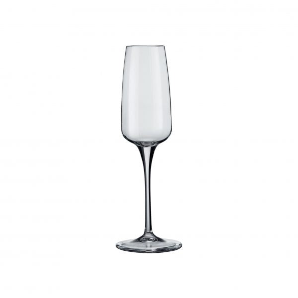 Aurum Flute - 230ml from Bormioli Rocco. made out of Crystal Glass and sold in boxes of 12. Hospitality quality at wholesale price with The Flying Fork!