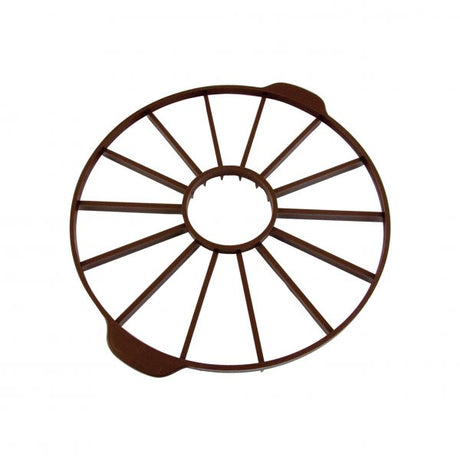 Plastic Cake Divider 12 Serve from Thermohauser. made out of Polypropylene and sold in boxes of 1. Hospitality quality at wholesale price with The Flying Fork!