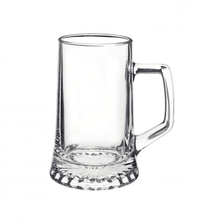 Beer mug - 510ml, Stein from Bormioli Rocco. made out of Glass and sold in boxes of 6. Hospitality quality at wholesale price with The Flying Fork!