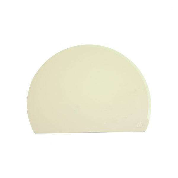 Round Bowl Dough Scraper - 160x120mm from Thermohauser. made out of Polypropylene and sold in boxes of 1. Hospitality quality at wholesale price with The Flying Fork!