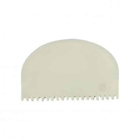 Round Teeth Scraper-Garnish - 110x72mm from Thermohauser. made out of Polypropylene and sold in boxes of 1. Hospitality quality at wholesale price with The Flying Fork!
