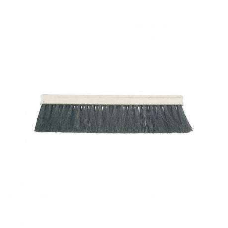 Black Bristle Flour Brush (Wood Handle) - 300mm from Thermohauser. made out of Black Bristles and sold in boxes of 1. Hospitality quality at wholesale price with The Flying Fork!