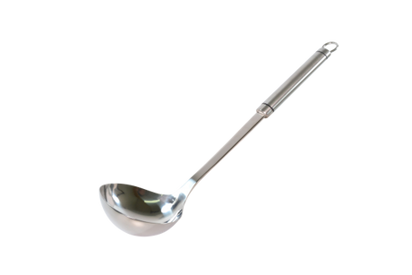 Soup Ladle - 95mm, Stainless Steel, Milano from Chef Inox. made out of Stainless Steel and sold in boxes of 6. Hospitality quality at wholesale price with The Flying Fork!