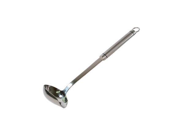 Sauce Ladle With Pouring Spout - 65mm, Stainless Steel, Milano from Chef Inox. made out of Stainless Steel and sold in boxes of 6. Hospitality quality at wholesale price with The Flying Fork!