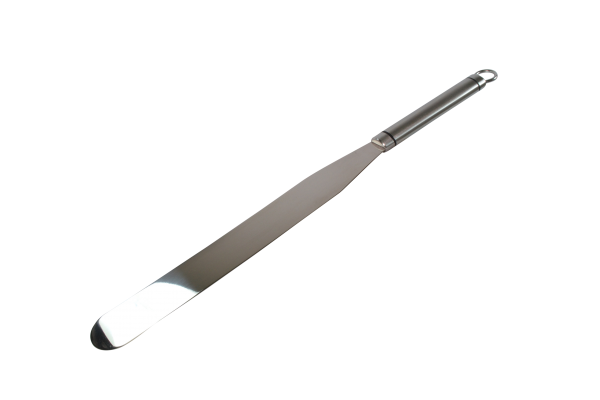 Spatula - 185mm, Stainless Steel, Milano from Chef Inox. made out of Stainless Steel and sold in boxes of 6. Hospitality quality at wholesale price with The Flying Fork!
