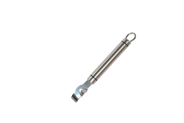 Lemon Zester - Stainless Steel, Milano from Chef Inox. made out of Stainless Steel and sold in boxes of 6. Hospitality quality at wholesale price with The Flying Fork!