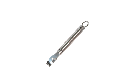 Lemon Zester - Stainless Steel, Milano from Chef Inox. made out of Stainless Steel and sold in boxes of 6. Hospitality quality at wholesale price with The Flying Fork!