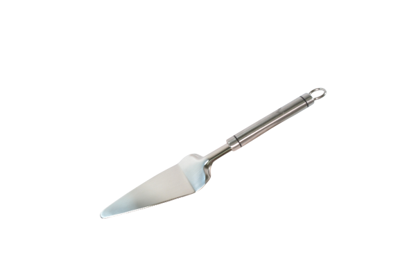 Cake Server With Serrated Edge - Stainless Steel, Milano from Chef Inox. made out of Stainless Steel and sold in boxes of 6. Hospitality quality at wholesale price with The Flying Fork!