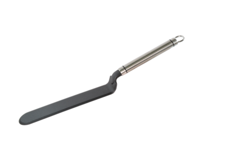 Cranked Spatula - Non-Stick, Milano from Chef Inox. Cranked, made out of Stainless Steel and sold in boxes of 6. Hospitality quality at wholesale price with The Flying Fork!