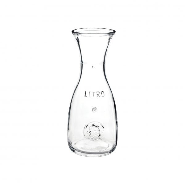 Misure Carafe - 1.0L from Bormioli Rocco. made out of Glass and sold in boxes of 6. Hospitality quality at wholesale price with The Flying Fork!