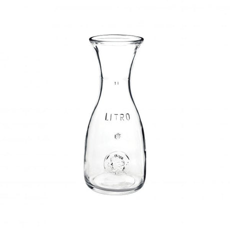 Misure Carafe - 1.0L from Bormioli Rocco. made out of Glass and sold in boxes of 6. Hospitality quality at wholesale price with The Flying Fork!