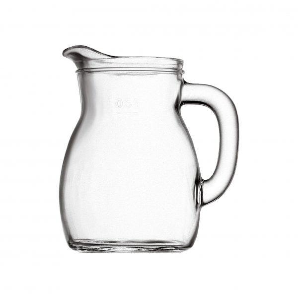 Bistrot Jug - 1.15L from Bormioli Rocco. made out of Glass and sold in boxes of 6. Hospitality quality at wholesale price with The Flying Fork!
